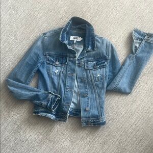 PAIGE Classic Blue Denim Jacket, size XS